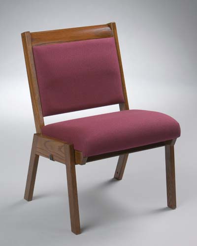 No. 87 Wood Chair with 3 inch caprail