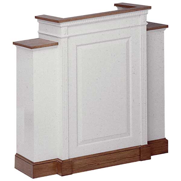 No. 820W Wing Pulpit - Colonial Style