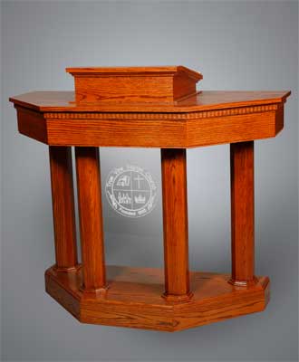 Custom Pulpit 6 - Imperial Woodworks, Inc.
