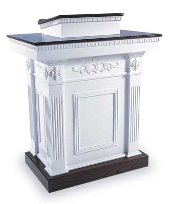 TSP-620 Colonial Style Pedestal Church Pulpit
