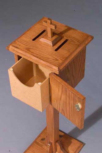 church offering box