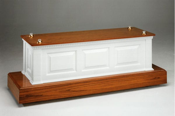 Casket Biers No. 820 Casket Bier (Two-Tone)