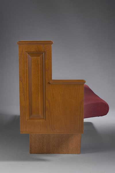 Cantilever Pew Ends C3171 All Stain