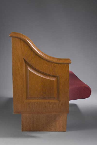 Cantilever Pew Ends C3371 All Stain