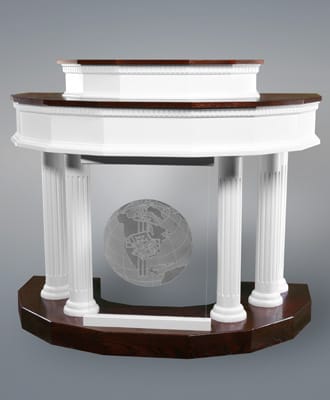 Custom Pulpits #8302-CU Pulpit