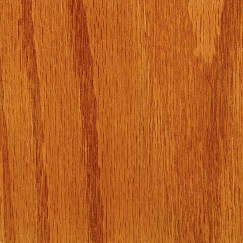 Trinity Series Stain Colors on Northern Red Oak Medium Oak #43