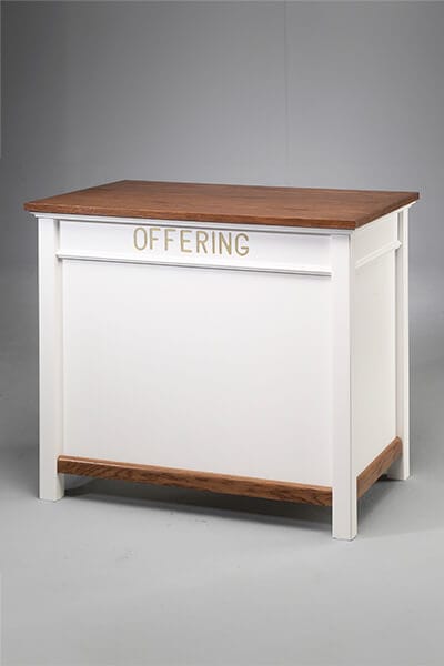 Offering Tables & Tithe Boxes 800 Offering Desk