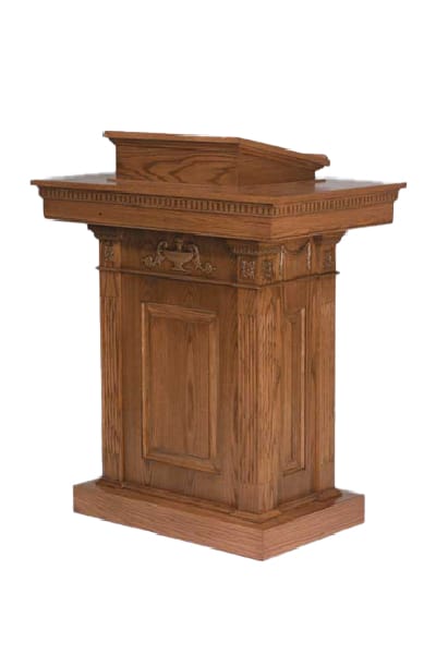 Pulpits 8201 Stained Pulpit